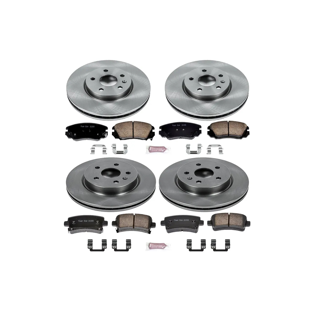 Autospecialty Brake Kit fr 2010 Buick Allure 2010-2016 Buick Lacrosse 2011-2018 Buick Regal 2014-20 product image