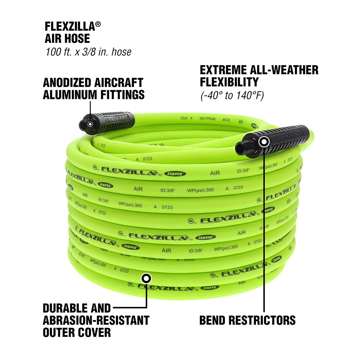 fz Air Hose 1/2in 50ft 3/8mnpt product image