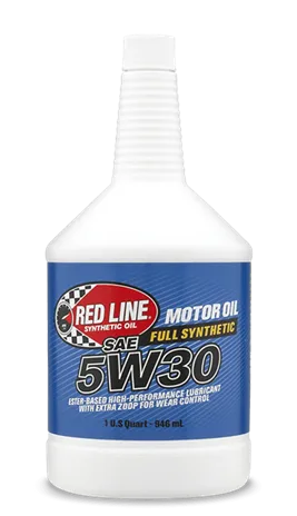 5W30 Synthetic Motor Oil 1 Quart Red Line Oil product image