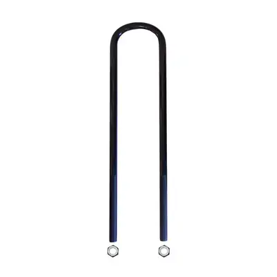 Skyjacker U-Bolt Semi-Round 0.625 Inch Diameter 3.25 Inch ID Width 16 Inch Length w/Nuts Skyjacker