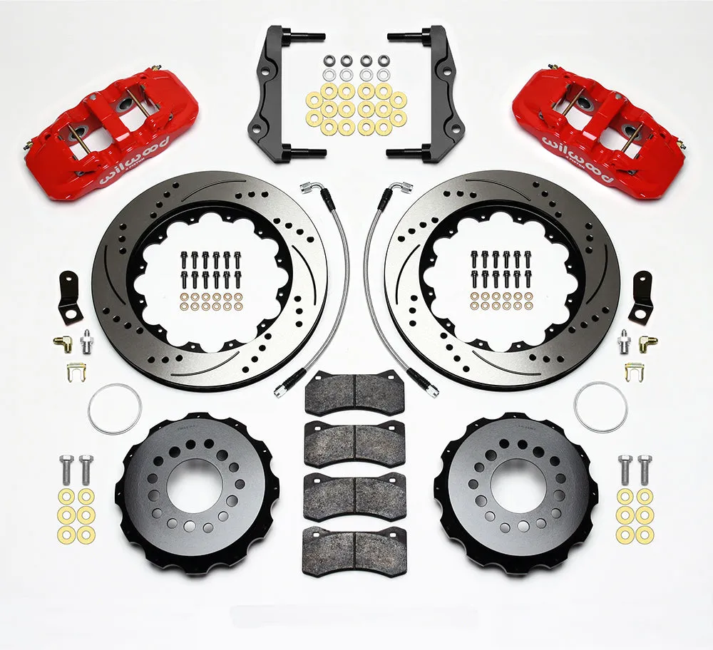 2012 - 2023 Chrysler, Dodge AERO4 Big Brake Rear Brake Kit For OE Parking Brake - 140-14068 product image