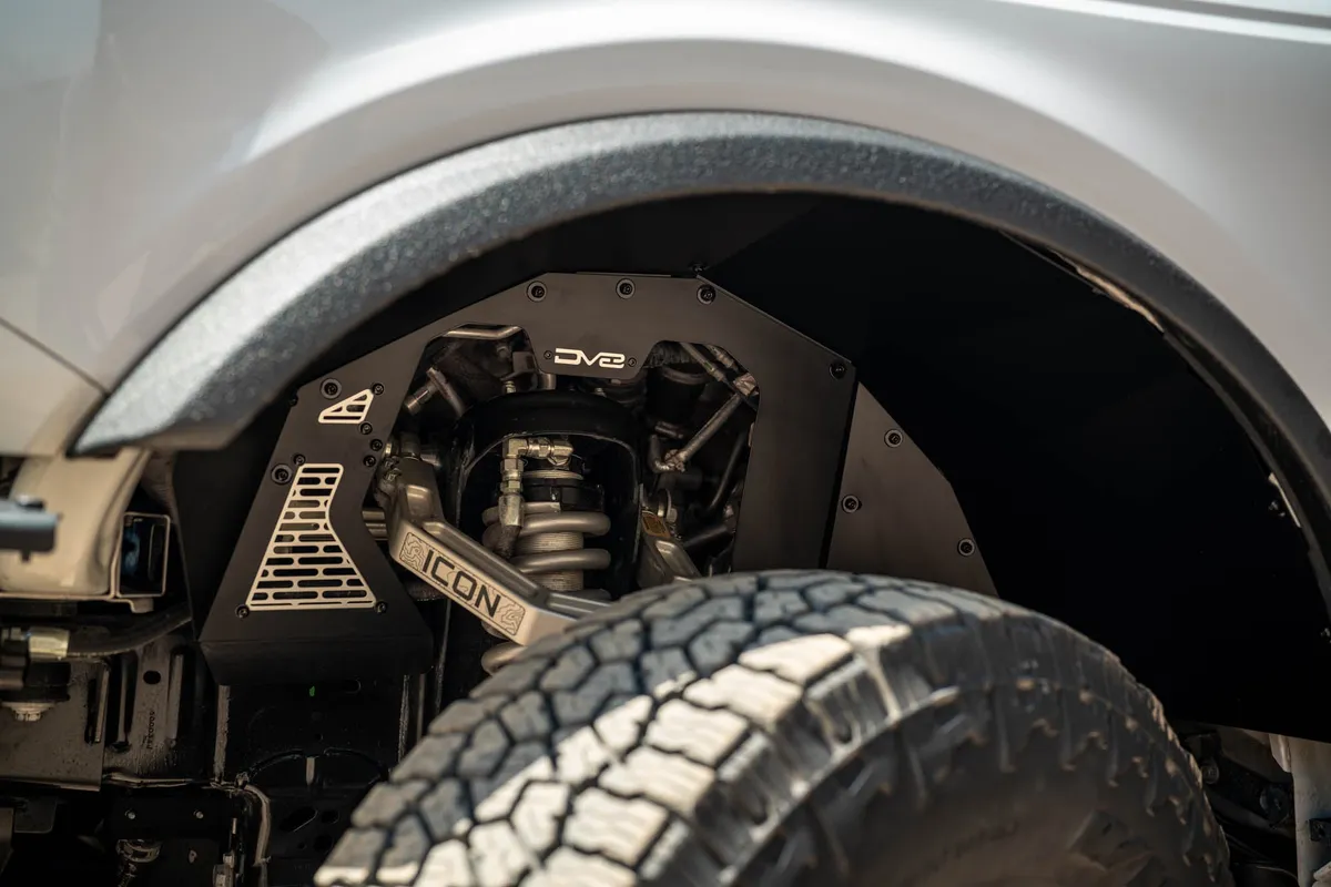 DV8 2021-2025 Ford Bronco Front Inner Fenders - INFEND-08FB product image