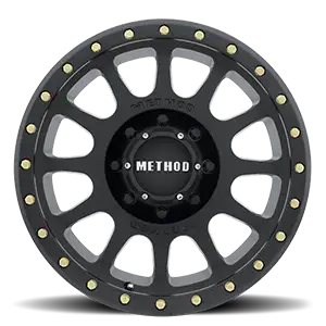 Method Race Wheels Aluminum Wheels 18x9 NV MR305 Bolt Pattern 8 On 165.1 Offset 18 Lip Size 1.38 Matte Black MB Method