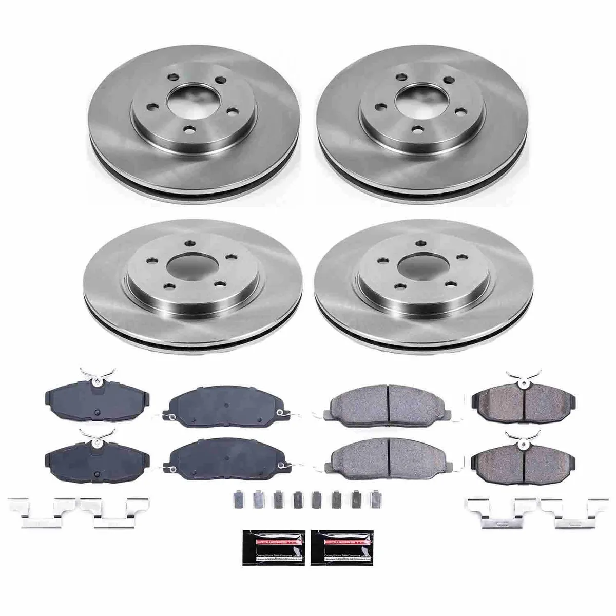 Z17 Direct Replacement Kit: Rotors; Ceramic Pads W/Hardware product image