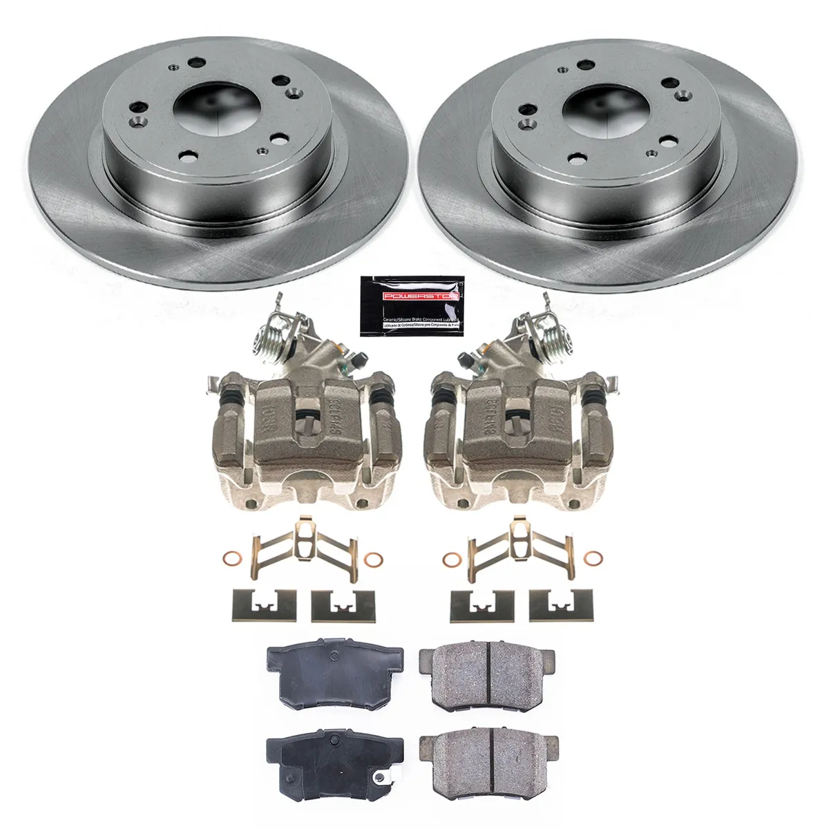 Z17 Direct Replacement Kit: Rotors; Ceramic Pads; Calipers product image