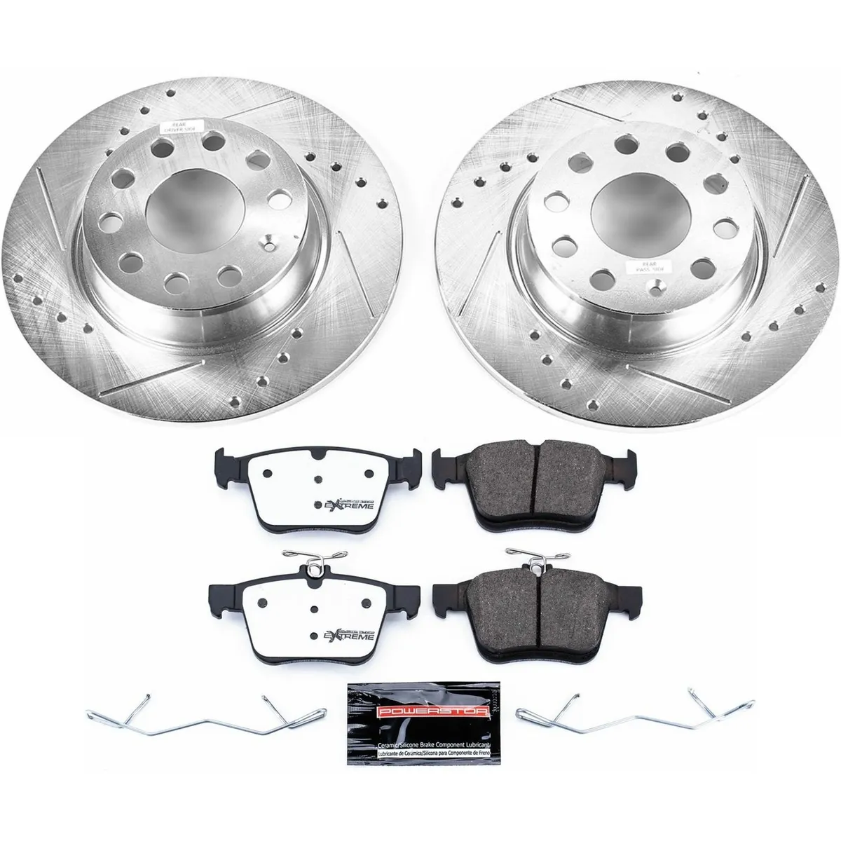 Z26 Street Brake Kit Rear 2015-2018 Audi a3 2015-2018 Audi a3 Quattro 2016-2018 Audi a3 Sportback product image