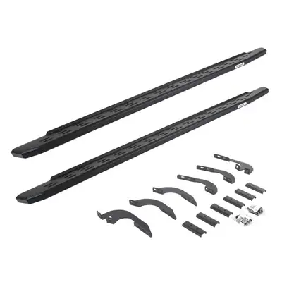 Go Rhino RealTruck (Go Rhino) RB30 Running boards - Complete Kit 2024-2025 Toyota Tacoma; Double Cab