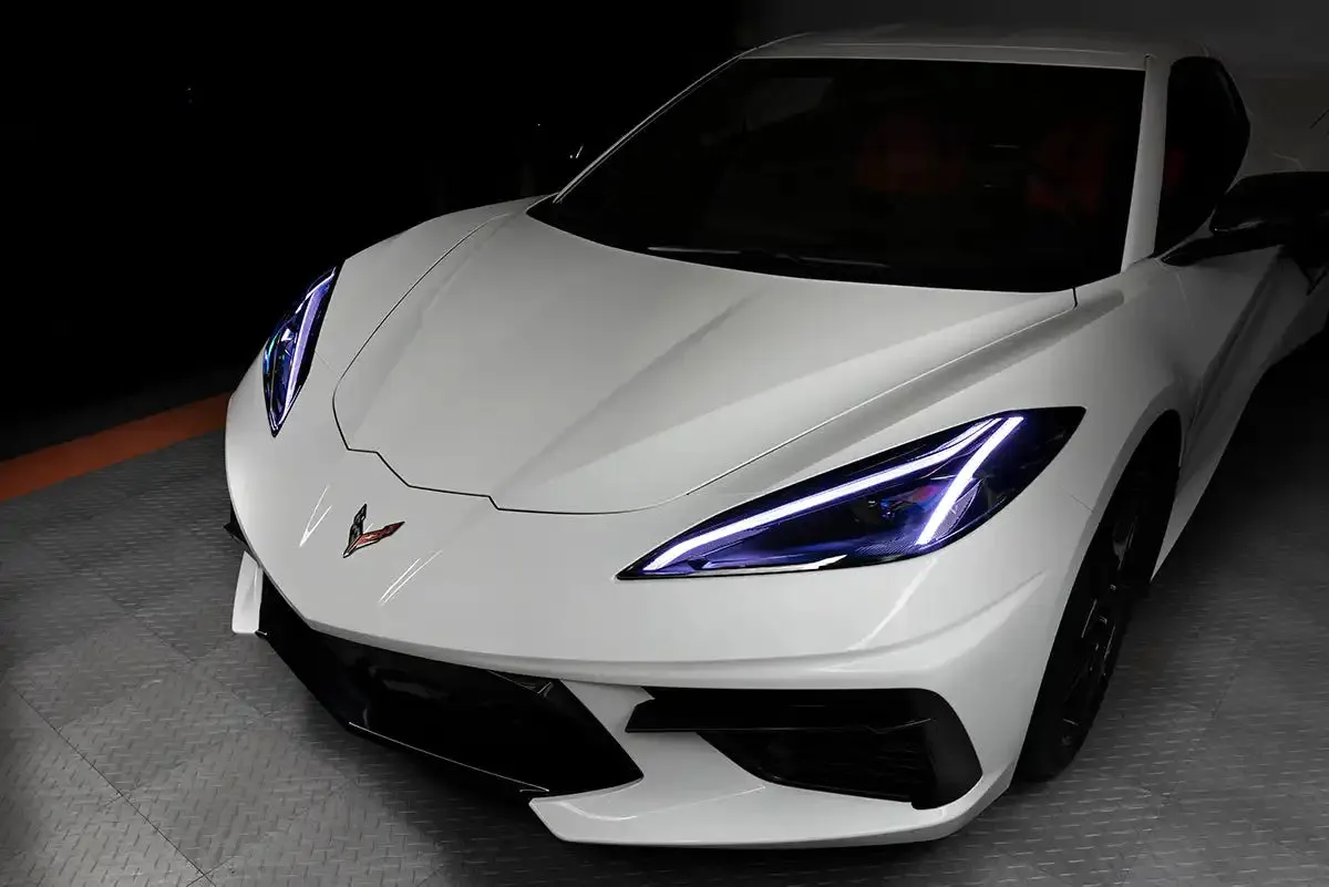 1442-335 - 2020-2021 Chevrolet c8 Corvette Oracle Colorshift Rgb+a LED Headlight DRL Upgrade product image