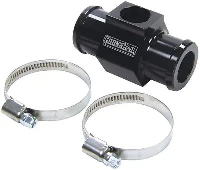 Quickcar Racing Products Temp Adapter 1-1/4in Hose w/ 1/2in NPT Port