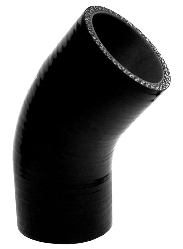 2.25 Inch 45 Deg 6MM 5-Ply Silicone Elbow PPE Diesel product image