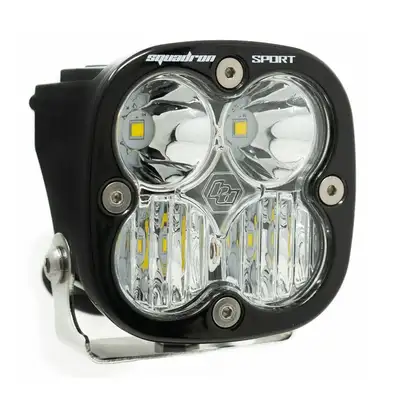 Baja Designs LED Light Pod Driving/Combo Pattern Clear Black Squadron Sport Baja Designs