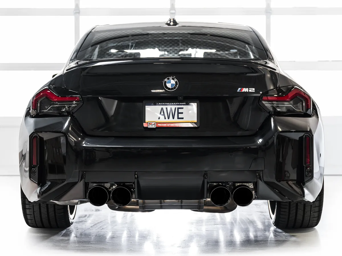 AWE SwitchPath™ Exhaust for BMW G87 M2 - Chrome Silver Tips product image