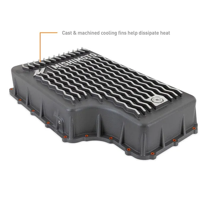 Aluminum Transmission Pan, fits Ford 6.7L Powerstroke 2011-2019 product image