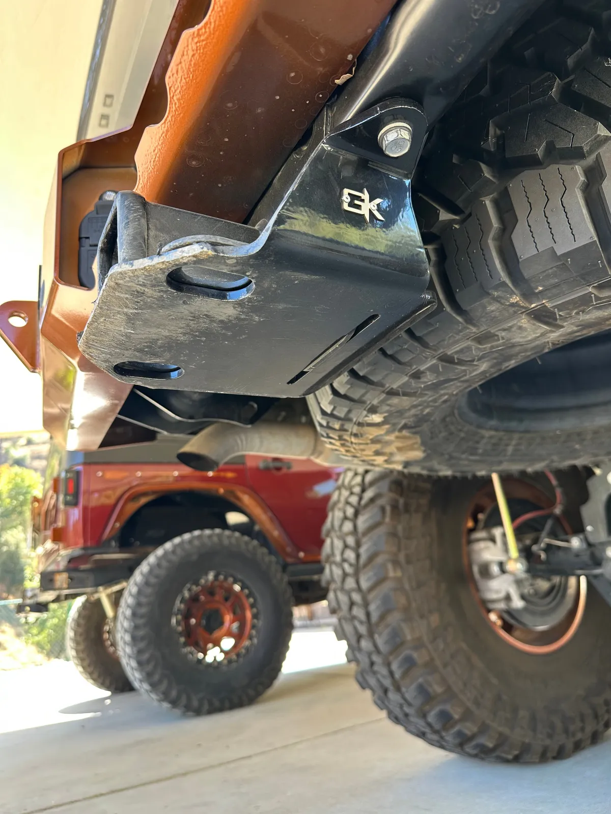 Hardware Kit for Jeep JT Gladiator Tow Hitch Skid Plate product image