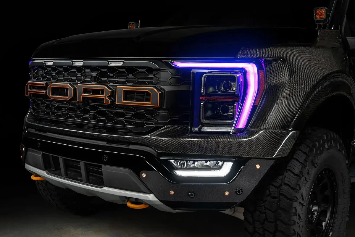 Oracle Lighting 2021-2022 Ford F-150 Colorshift Rgb+w Headlight DRL Upgrade Kit product image