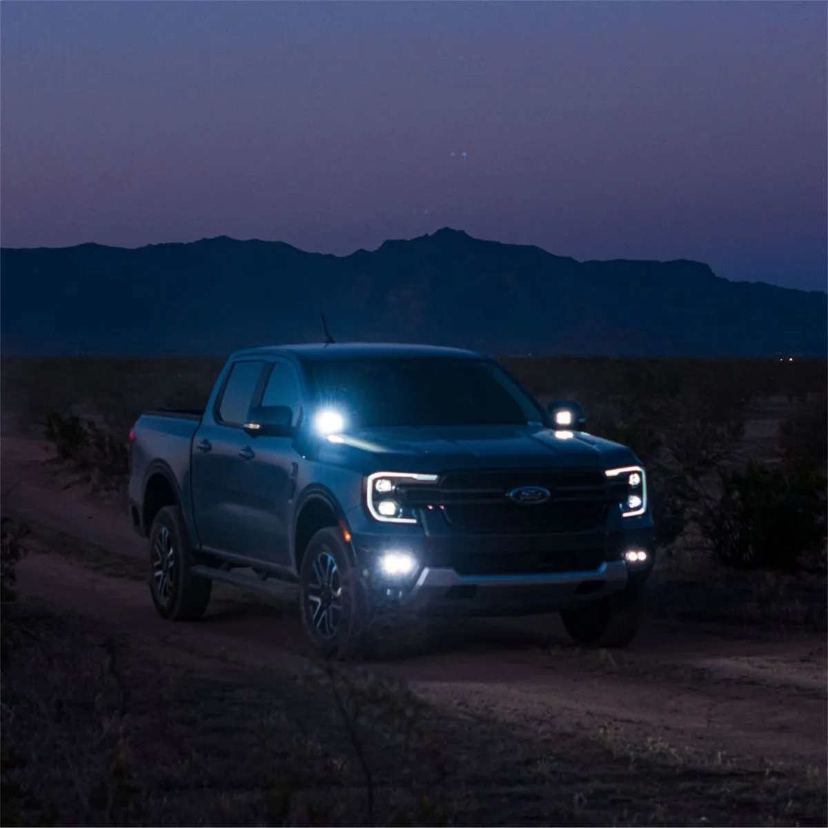 2024-Present Ford Ranger A-Pillar Mount RIGID Industries product image