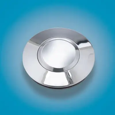 Grant Banjo Style Billet Horn Button; No Logo;