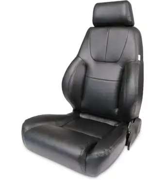 Scat Cranks Elite Recliner W/Lumbar Black Vinyl Left