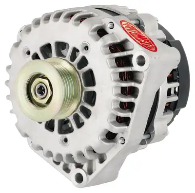 Power Master XS Volt™ Hi Amp Alternator; GM; 220 Amp; 6 Groove Pulley; Natural Finish;
