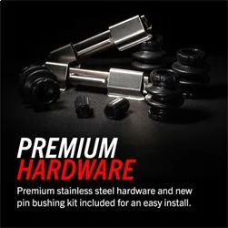 Rear Z23 Evolution Sport Carbon Fiber Infused Ceramic Brake Pads product image