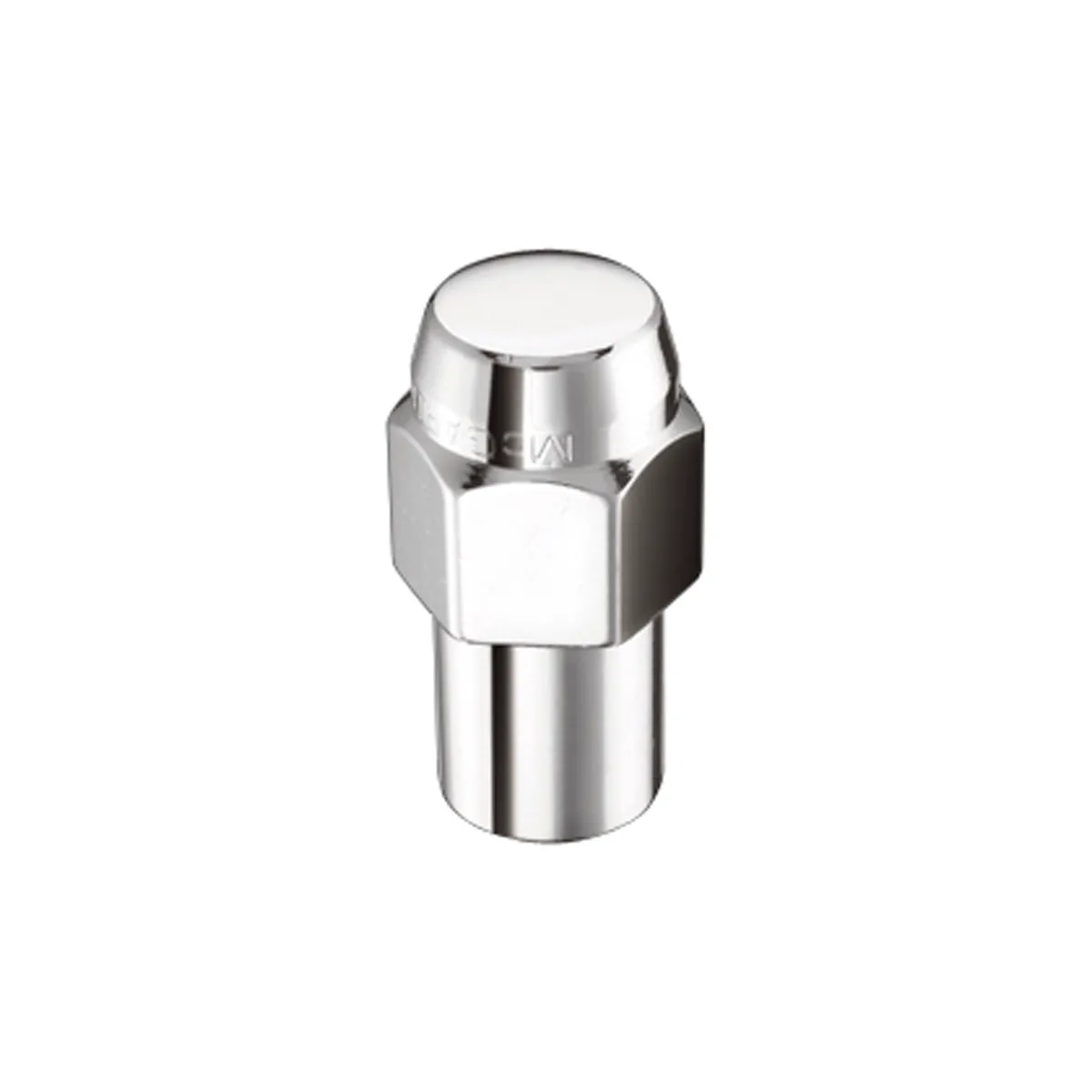 Hex Lug Nut 7/1620 Mag Washer Reg .746 in Shk 13/16 Hex 1.65 in Oal Chrome ( product image