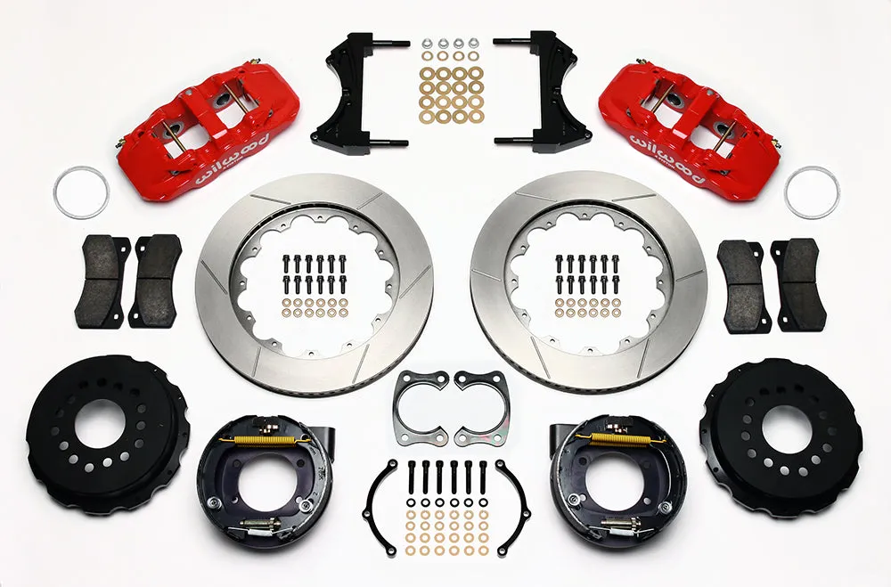Wilwood AERO4 Rear P-Brake Kit 14.00in Big Ford 2.50in Offset product image
