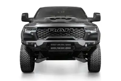 Addictive Desert Designs Addictive Desert Design 2025 Ram RHO Bomber Front Bumper (20 Inch Lights) - F630012140103
