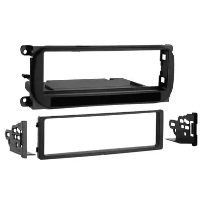 Metra Electronics Turbokits; Radio Installation Kit; Incl. Instructions/Hardware/Snap-In Iso Support System/Iso Trim Ring; Recessed Din Mount; High-Grade ABS Plastic;