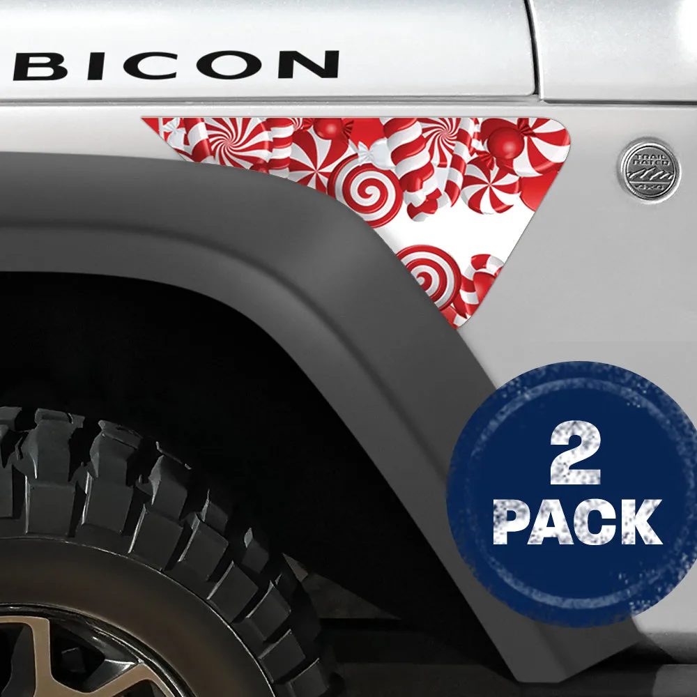 Candy Land 2pc Vinyl Fender Decal product image