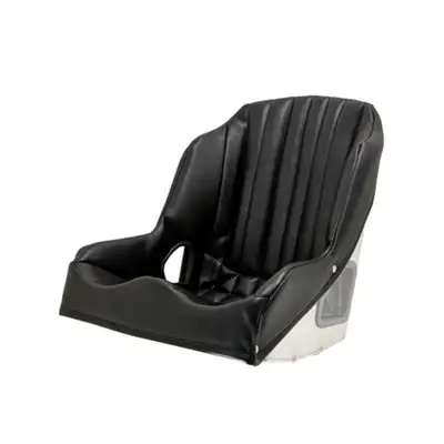 Kirkey Kirkey Racing 55V Series Vintage Class Bucket Seat Cover - Black Vinyl