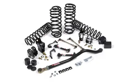 JKS 2018-2024 Jeep Wrangler JL J-Venture 2.5 Inch 4 Door w/Shock Extension Brackets Diesel JSPEC