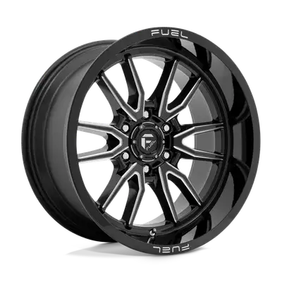KMC Wheels Fuel Wheels | Clash | Gloss Black Milled