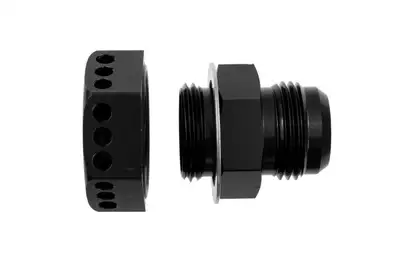 Redhorse Performance Valve Cover Vent Fitting -12AN Black