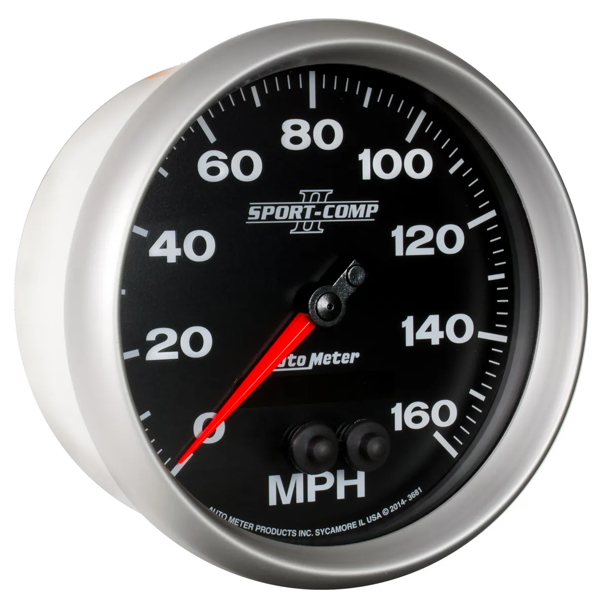 5in. GPS Speedometer; 0-160 Mph; Sport-Comp II product image