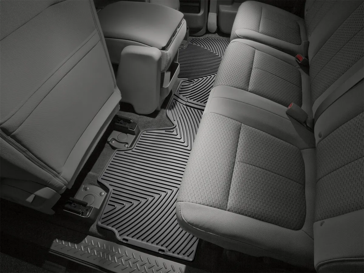 Weathertech 2009 + Ford F150 Super Cab Black Rear Rubber Mats