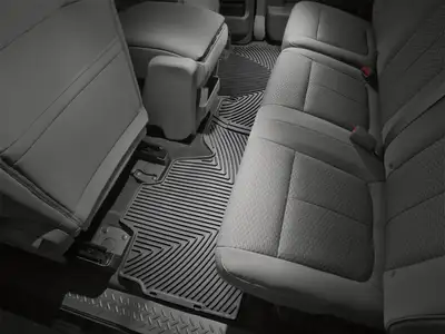 Weathertech 2009 + Ford F150 Super Cab Black Rear Rubber Mats