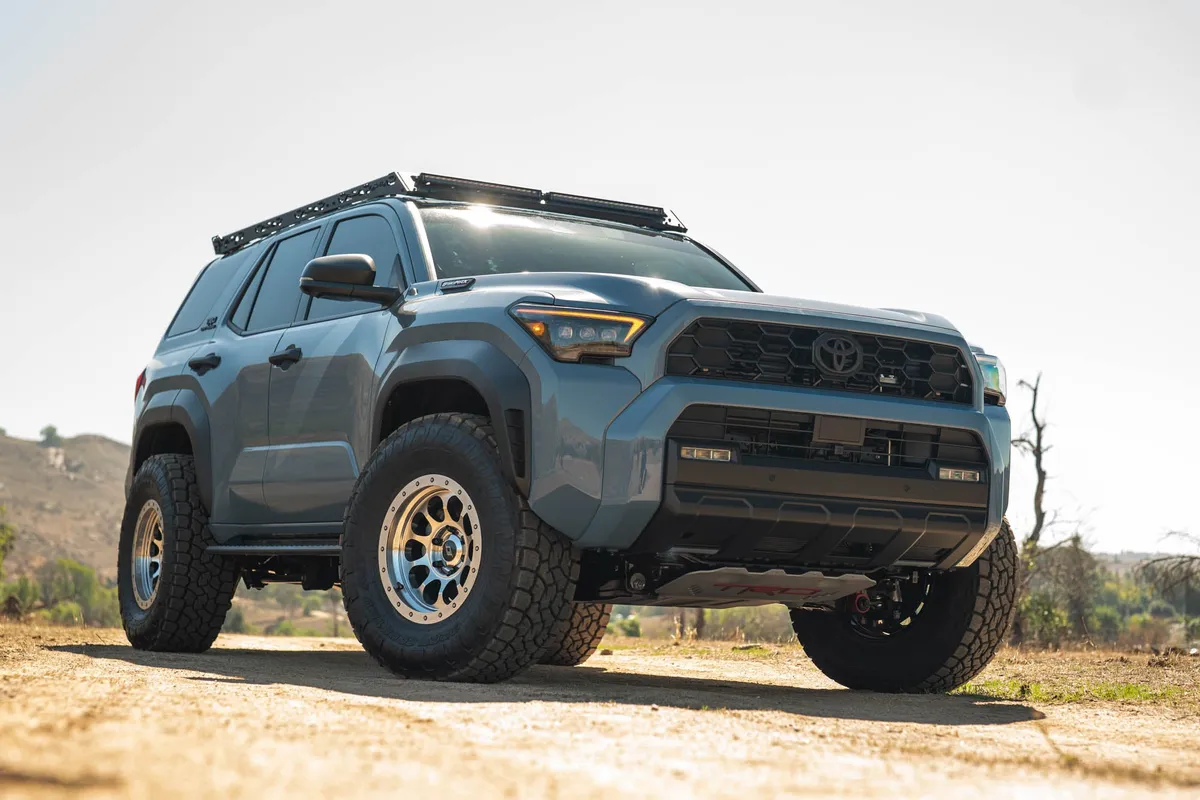 DV8 OFFROAD 2025-2026 4Runner Roof Rack Light Cutout Fairing RRTF3-02L product image