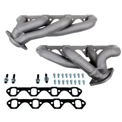 BBK Performance Ford F150 302 5.0 1-5/8 Shorty Exhaust Headers Titanium Ceramic 87-95