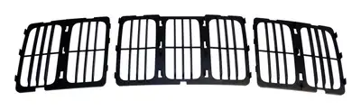Crown Automotive Jeep Replacement Front Upper Grille For 20142016 Jeep WK Grand Cherokee w/ Louvered Grille