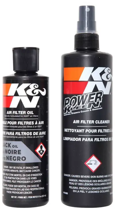 K&N Recharger Kit/Squeeze Oil Black Filter Care Service Kit Squeeze Black