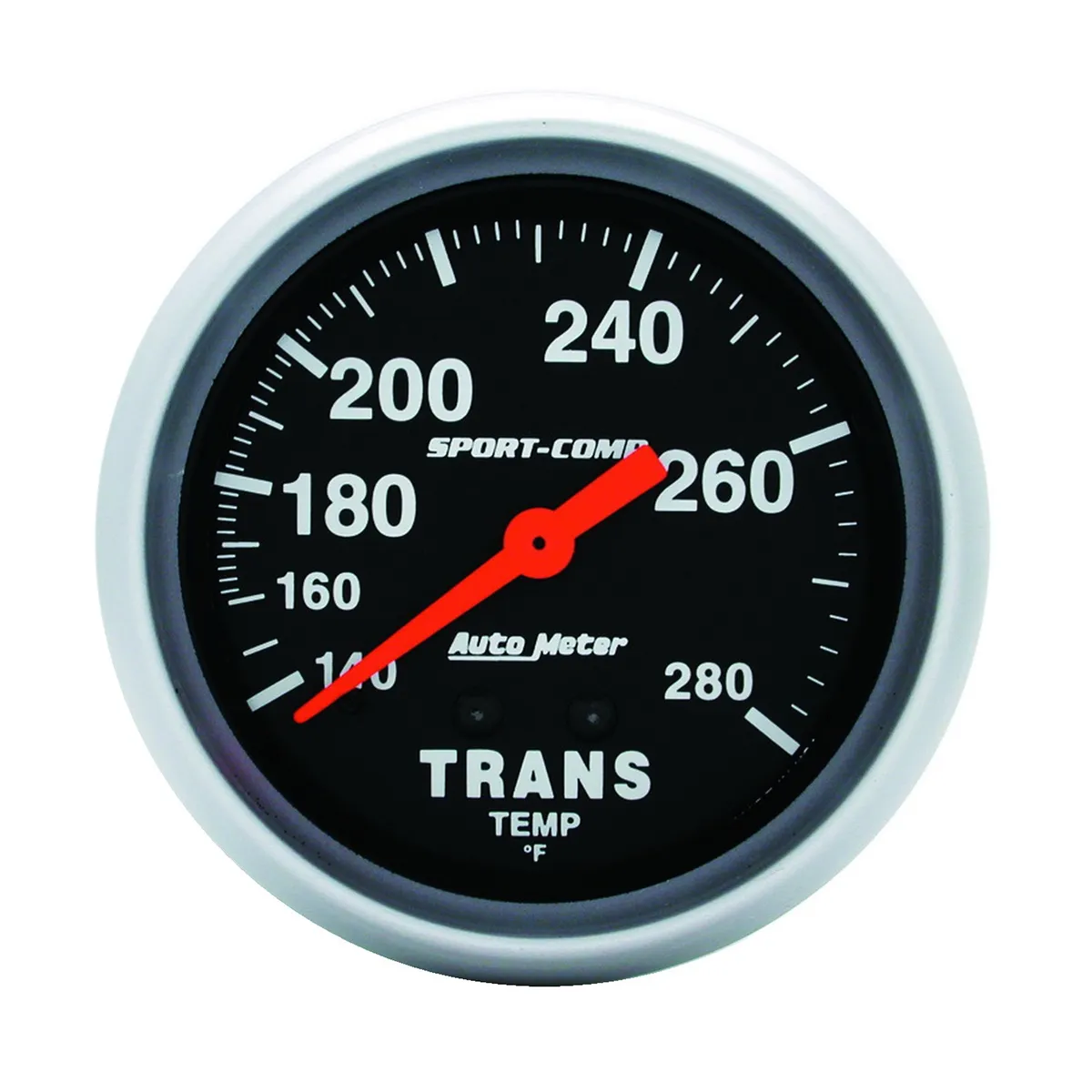 Gauge, Transmission Temp, 2 5/8", 140-280?F, Mechanical, 8ft., Sport-Comp product image