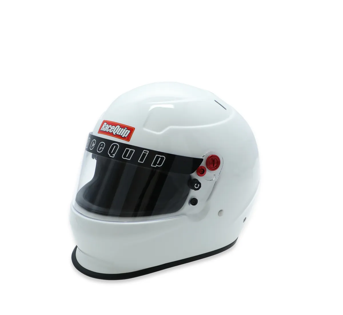 Racequip Pro25 Auto Racing Full Face Helmet Large White