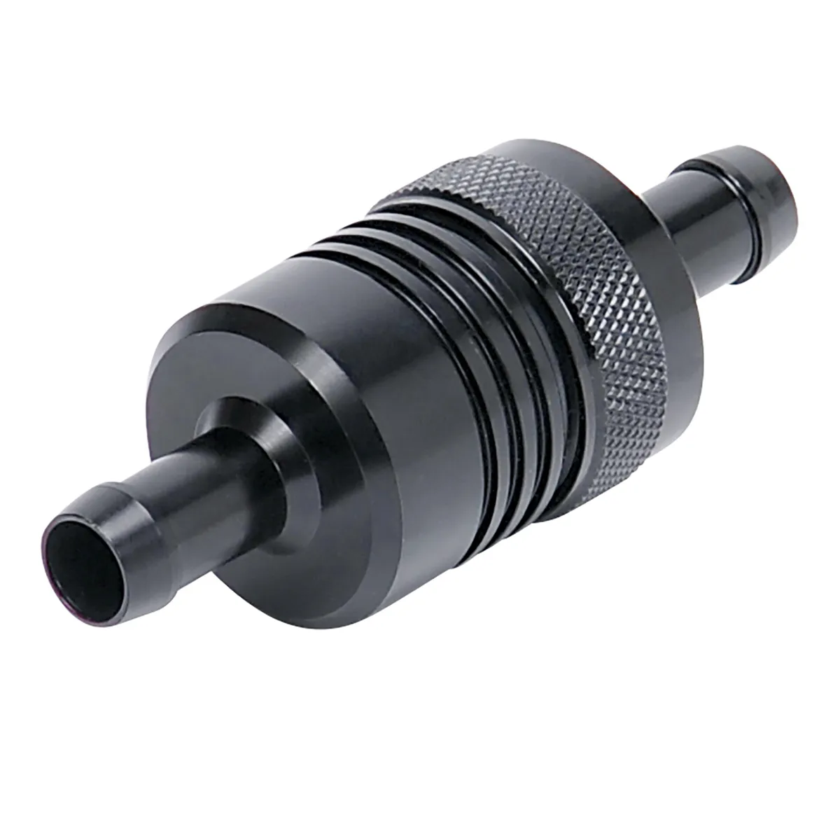 3/8 Alum Fuel Filter Black product image
