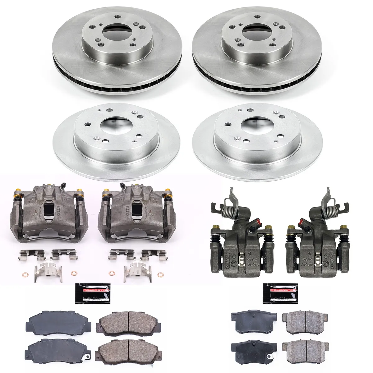 Z17 Direct Replacement Kit: Rotors; Ceramic Pads; Calipers product image