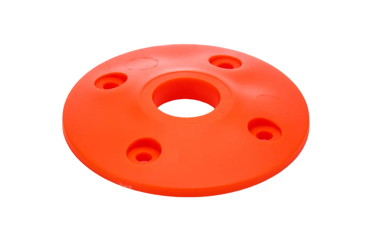 Allstar Performance Scuff Plate Plastic Fluorescent Orange 4pk