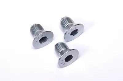 TI22 Performance Left Front Rotor Bolts Steel 3pcs 1/2x20 1in