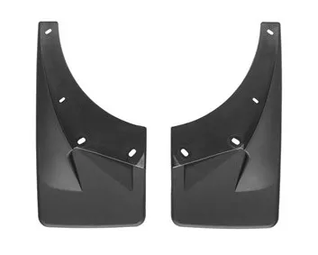 Weathertech 2007 + Cadillac Escalade Black No Drill MudFlaps Fits vehicles w/o flares molding & powers steps does not fit vehicles with 22" rims / 2007 + GMC Yukon Denali Black No Drill MudFlaps Fits vehicles w/o flares molding & powers steps does not fit