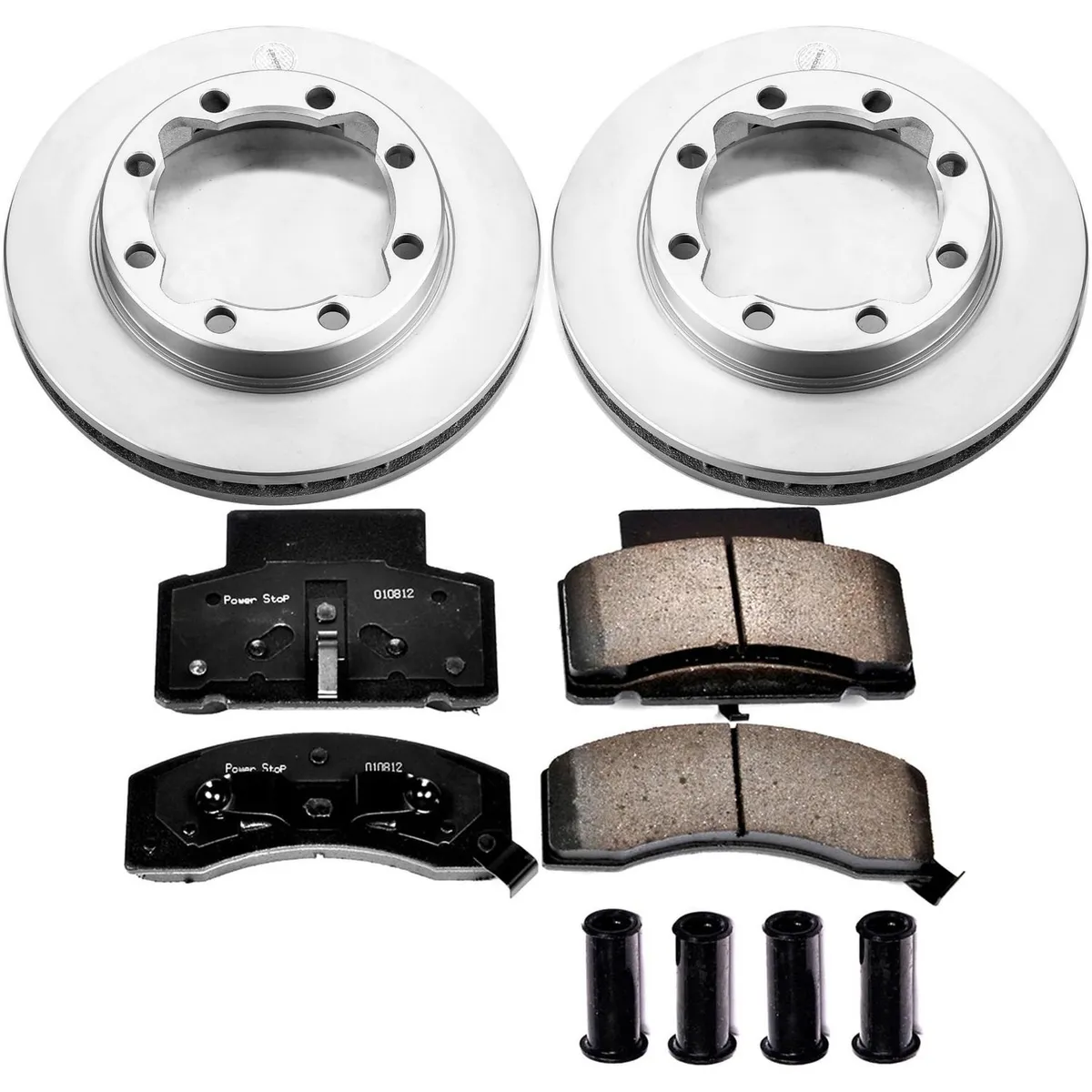 Z17 Geomet Coated Rotor Kit: Genuine Geomet Fully Coated Rotors; Ceramic Pads W/Hardware product image