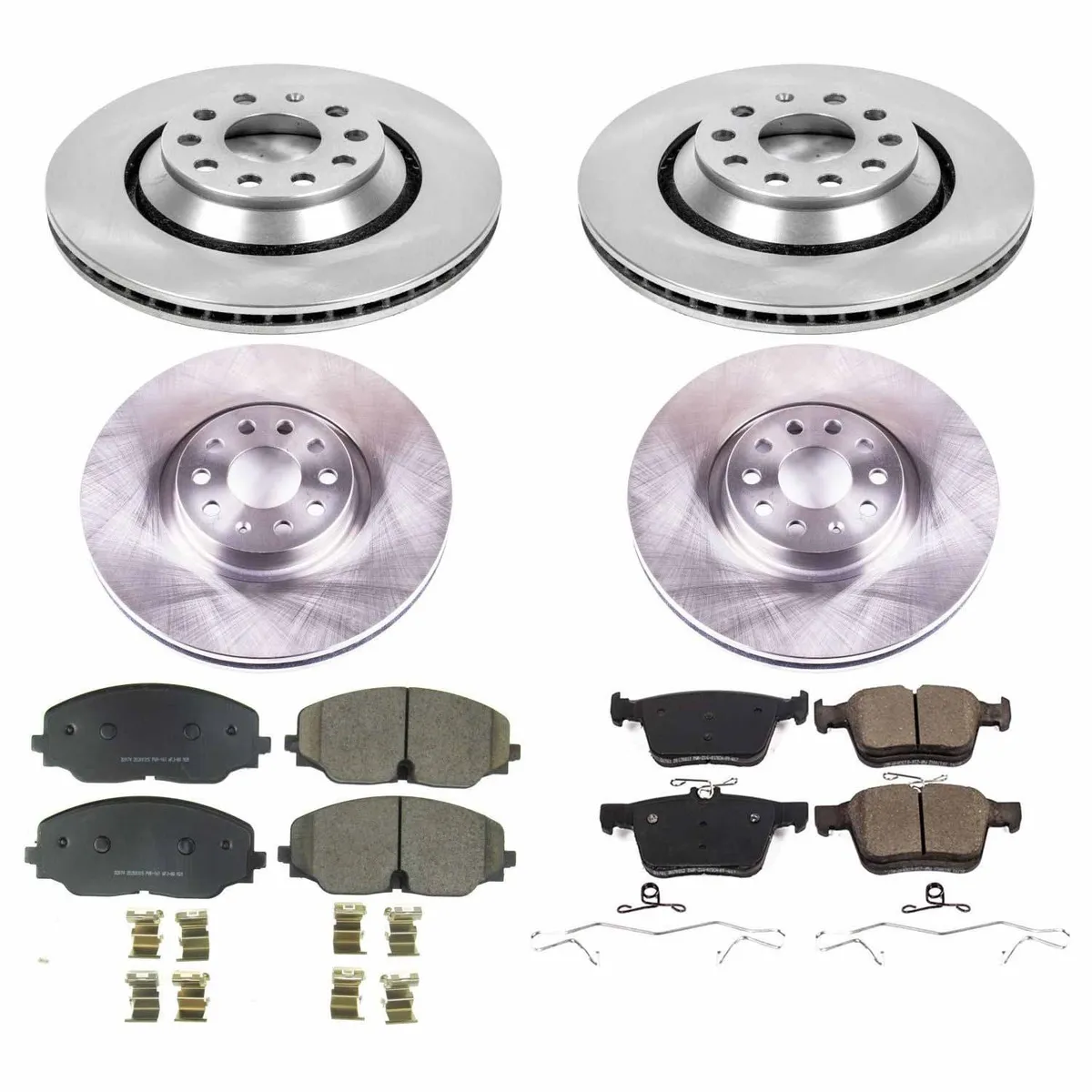 Z17 Direct Replacement Kit: Rotors; Ceramic Pads W/Hardware product image