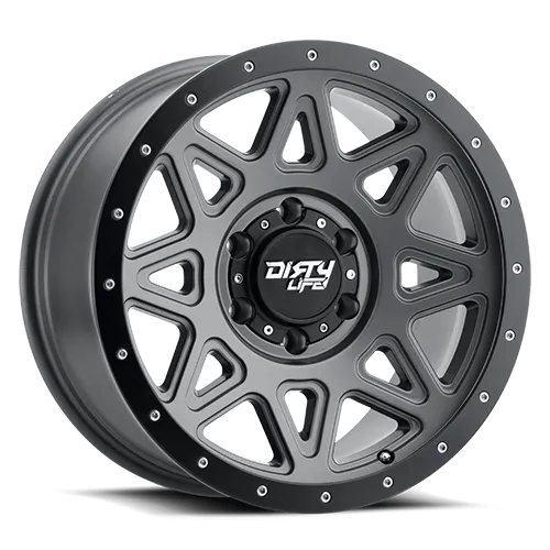 Dirty Life Race Wheels Theory 9305 Satin Gunmetal 18X9 6-139.7 0Mm 106Mm product image